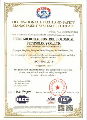 ISO 45001 Certificate